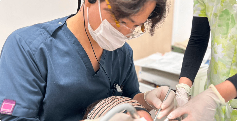 抜糸・消毒(処置後1~2週間)