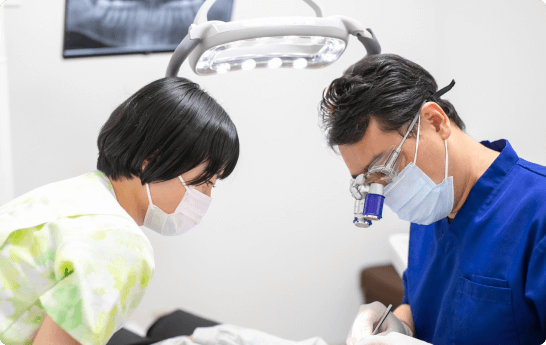 むし歯や歯周病を早期発見、早期治療できる